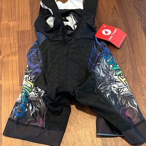 Summit Pactimo bibs /limited collection Pactimo fierce/caroline mani men small